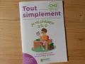 Couverture d'un cahier "Tout simplement je me prépare à la 6e" pour la révision CM2. Un garçon est assis à son bureau, prêt à étudier.