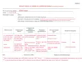 Formulaire pour l'oral du brevet, détaillant le projet, la problématique, les enseignements, la thématique, le parcours éducatif et les disciplines impliquées.