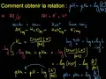 Dérivation de la formule ka montrant la relation entre pH, pKa et les concentrations d'acide et de sa base conjuguée.