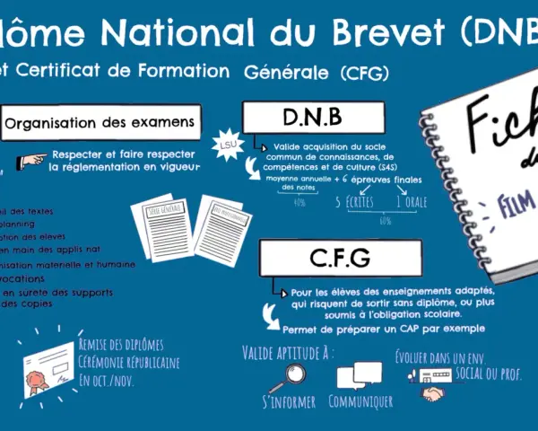 Le brevet 2026, organisé par le chef d'établissement, valide des compétences. Il comprend des épreuves écrites et orales.